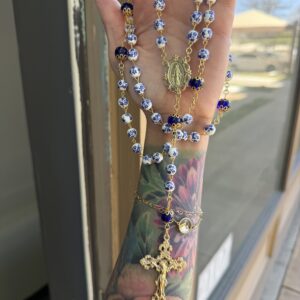 Porcelain Prayer Rosary