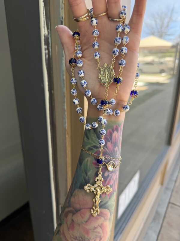 Porcelain Prayer Rosary